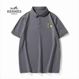 Picture of Hermes Polo Shirts Short _SKUHermesPoloShortm-3xl25t0127189